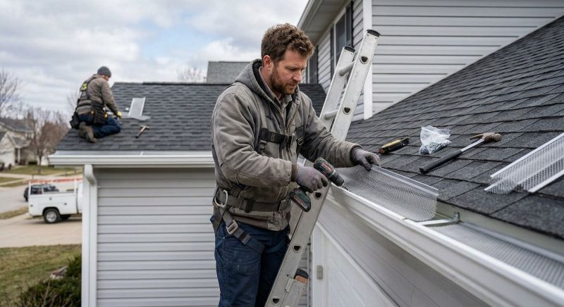 Gutter Cap Installation in Everett, WA