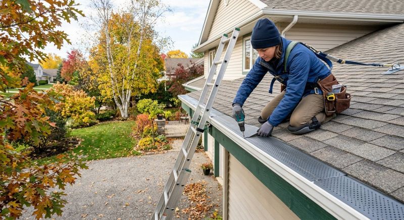Gutter Cap Installation in Redmond, WA