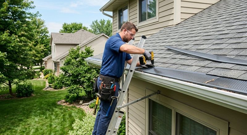 Gutter Filter Installation in Longmont, CO