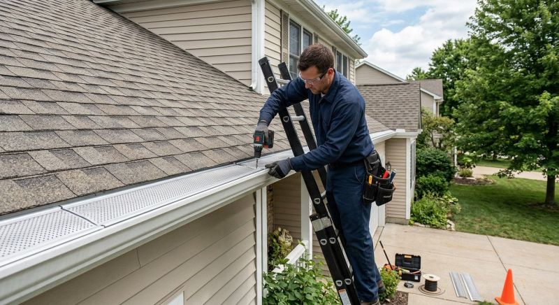 Gutter Filter Installation in Redmond, WA