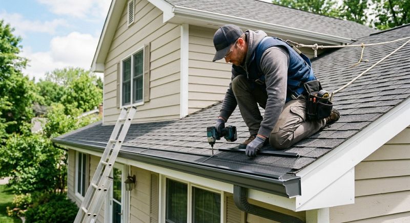 Leaf Barrier Installation in Roseville, CA